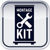 Montage-Kit Expolinc Pop Up Magnetic 4x3 gerade
